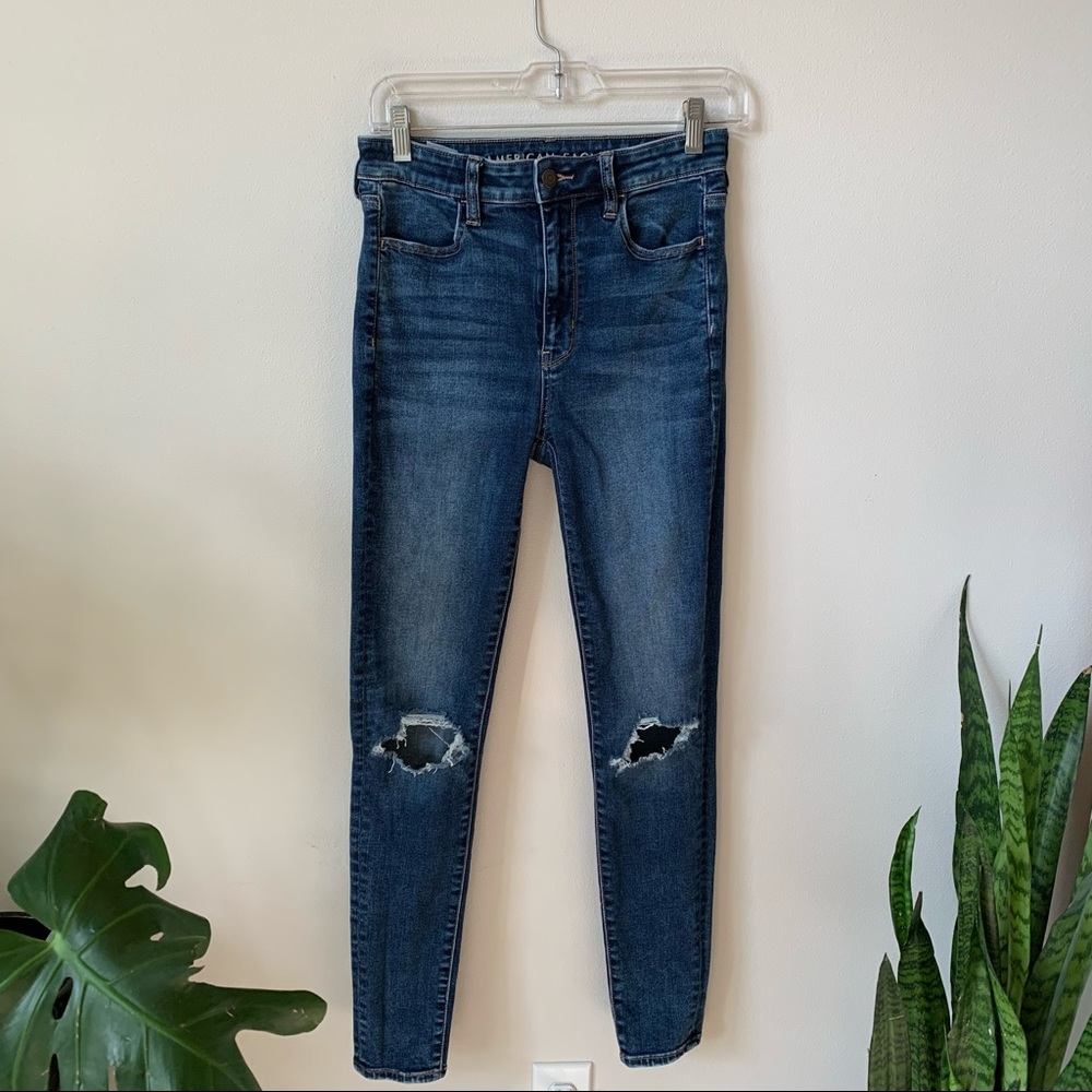 AE ne(x)t level stretch super hi-rise jegging